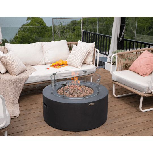 Modeno Venice Round Fire Pit Table OFG113