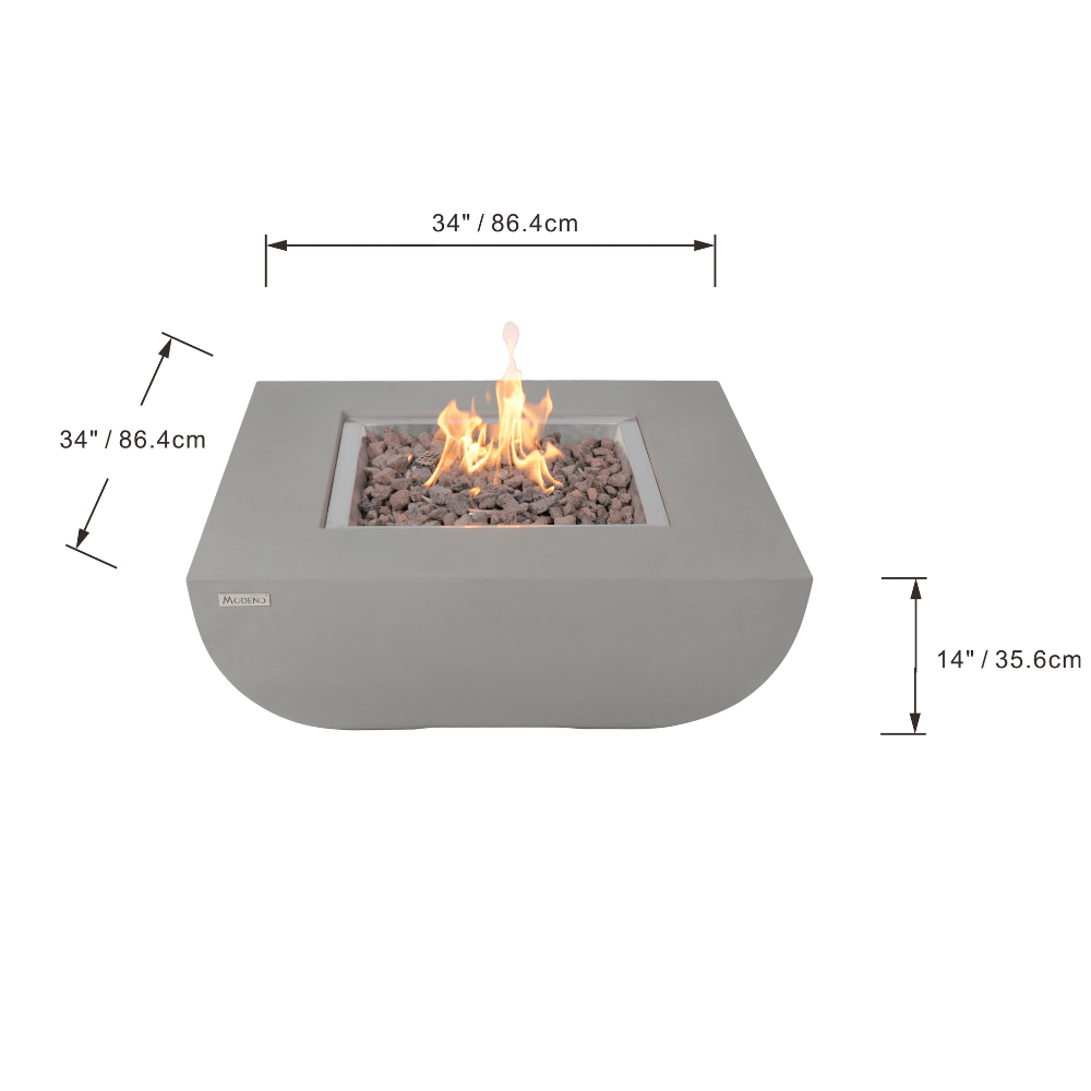 Modeno Westport Fire Pit Table OFG135