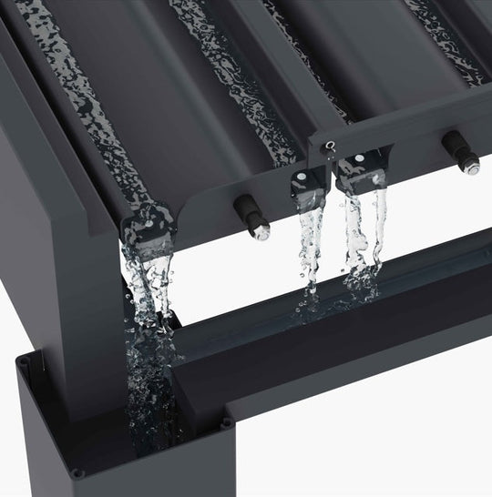 Paragon Outdoor Grand Tuscan Louvered Pergola