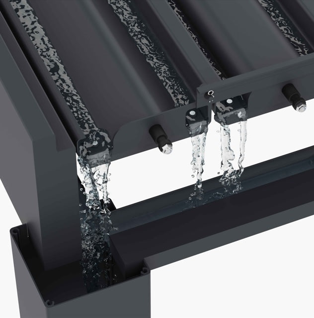 Paragon Outdoor Grand Tuscan Louvered Pergola