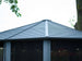 Gazebo Penguin Florence Freestanding Solarium - Sand/Slate- Metal/Polycarbonate Roof
